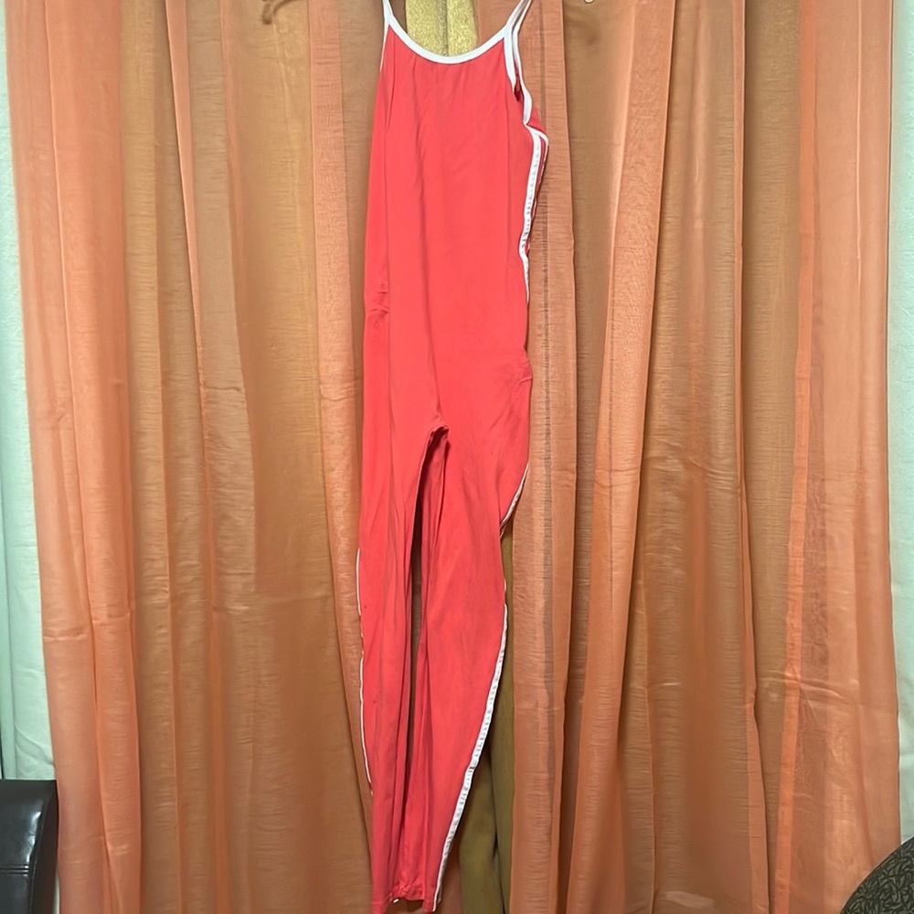 hot pink romper FASHION NOVA